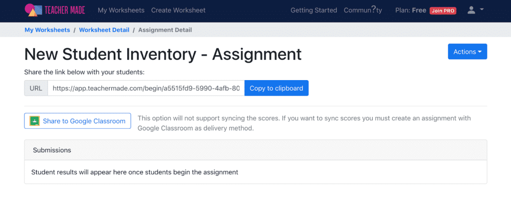 Essential Elements Interactive Integration with Google Classroom